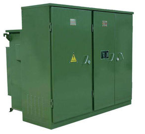 A subestação em forma de caixa trifásica de AS01 YBM 11 quilovolts, almofada montou a subestação compacta fornecedor
