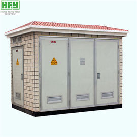 o armário exterior do modula do poder da distribuição elétrica completo-selou subestação pré-fabricada do impacto com preço fornecedor
