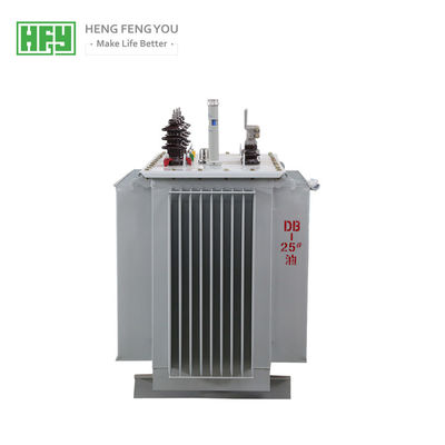 O óleo de 3 fases imergiu o transformador da distribuição de poder, transformador elétrico da distribuição de poder 30-2500 KVA fornecedor