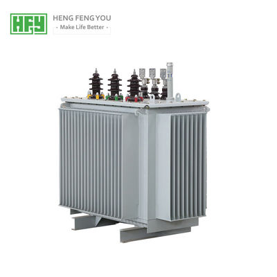 O óleo de 3 fases imergiu o transformador da distribuição de poder, transformador elétrico da distribuição de poder 30-2500 KVA fornecedor