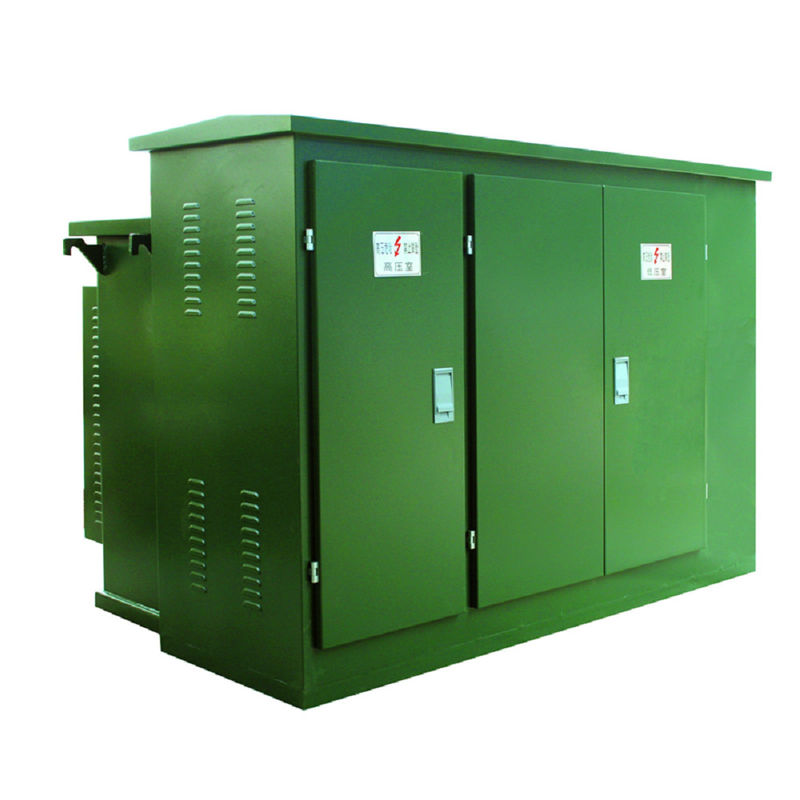 Subestação pré-fabricada de aço inoxidável, subestação em forma de caixa da distribuição de poder fornecedor