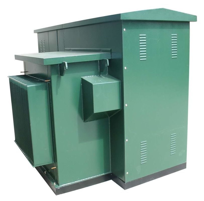 Subestação elétrica completamente fechado do transformador, subestação compacta em forma de caixa fornecedor