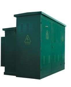 A almofada exterior montou a subestação compacta combinada transformador do transformador