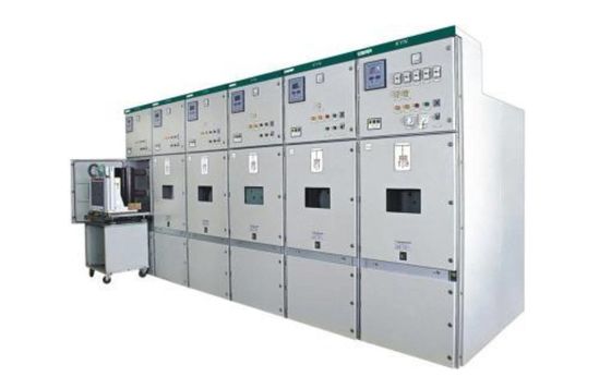 Painel de comando incluido Withdrawable Metal-folheado da distribuição dos compartimentos do poder do switchgear KYN28-12